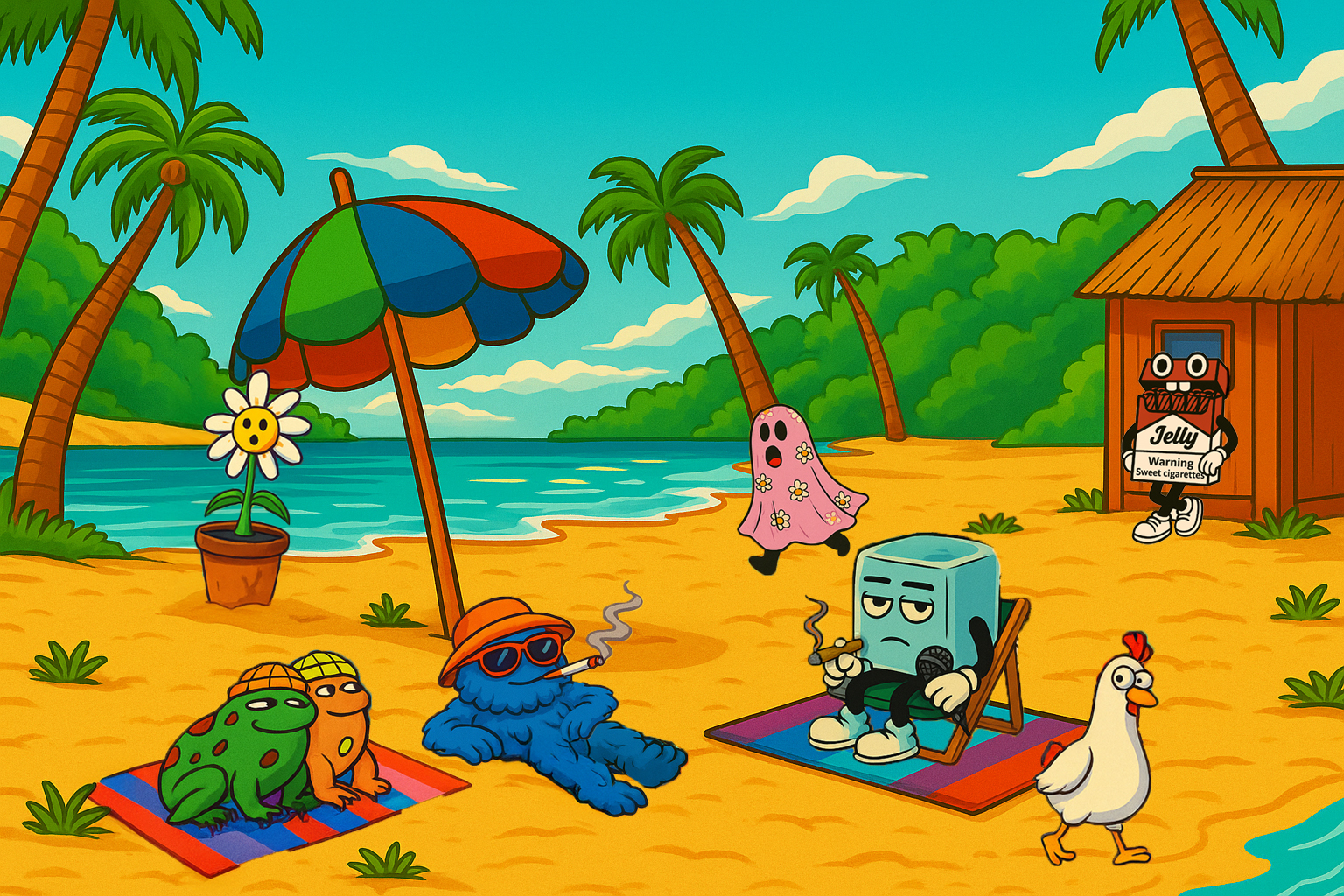 poster familia jelly