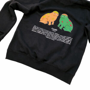 Sudadera Jelly "Max & Henry" – Black